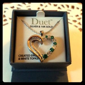 Neckless with Heart shaped pendant